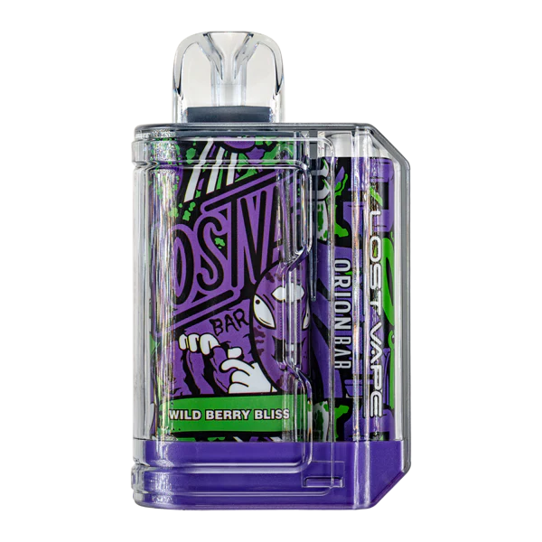 Wild Berry Bliss Lost Vape Orion Bar 7500 - Black Coral